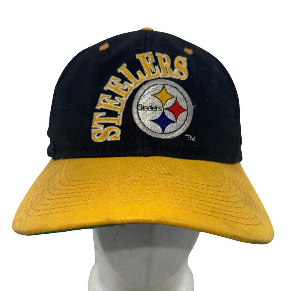 Vintage Pittsburgh Steelers Snapback Hat Cap NFL Team Football Drew Pearson 90s